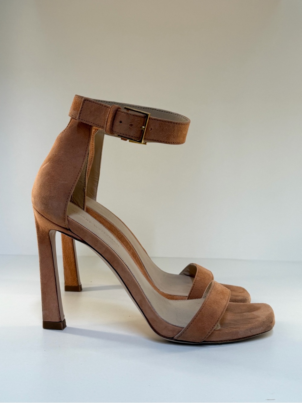 Stuart Weitzman Nudistcurve 100 Sandal